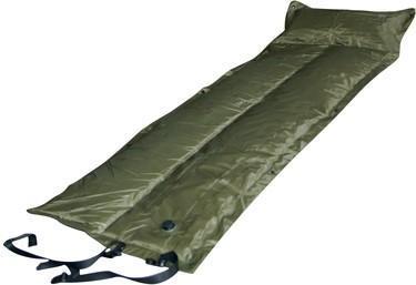 Trailblazer Self-Inflatable Foldable Air Mattress With Pillow - OLIVE GREEN Deals499