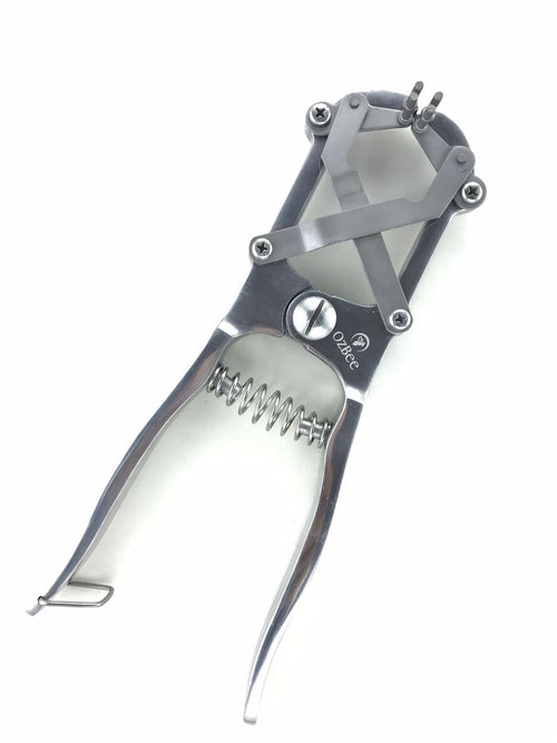 Cattle Lamb Sheep Stainless Steel Elastrator Castrating Plier with 100 Rubber Deals499