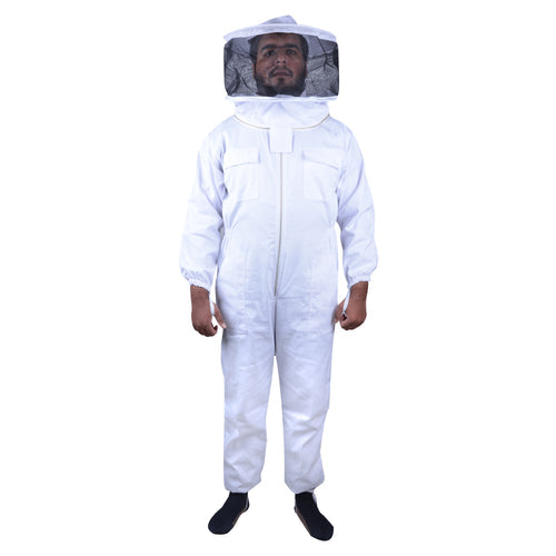 Beekeeping Bee Full Suit Standard Cotton With Round Head Veil  L Deals499