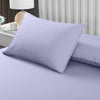 Royal Comfort 2000TC 3 Piece Fitted Sheet and Pillowcase Set Bamboo Cooling - Double - Lilac Grey from Deals499 at Deals499
