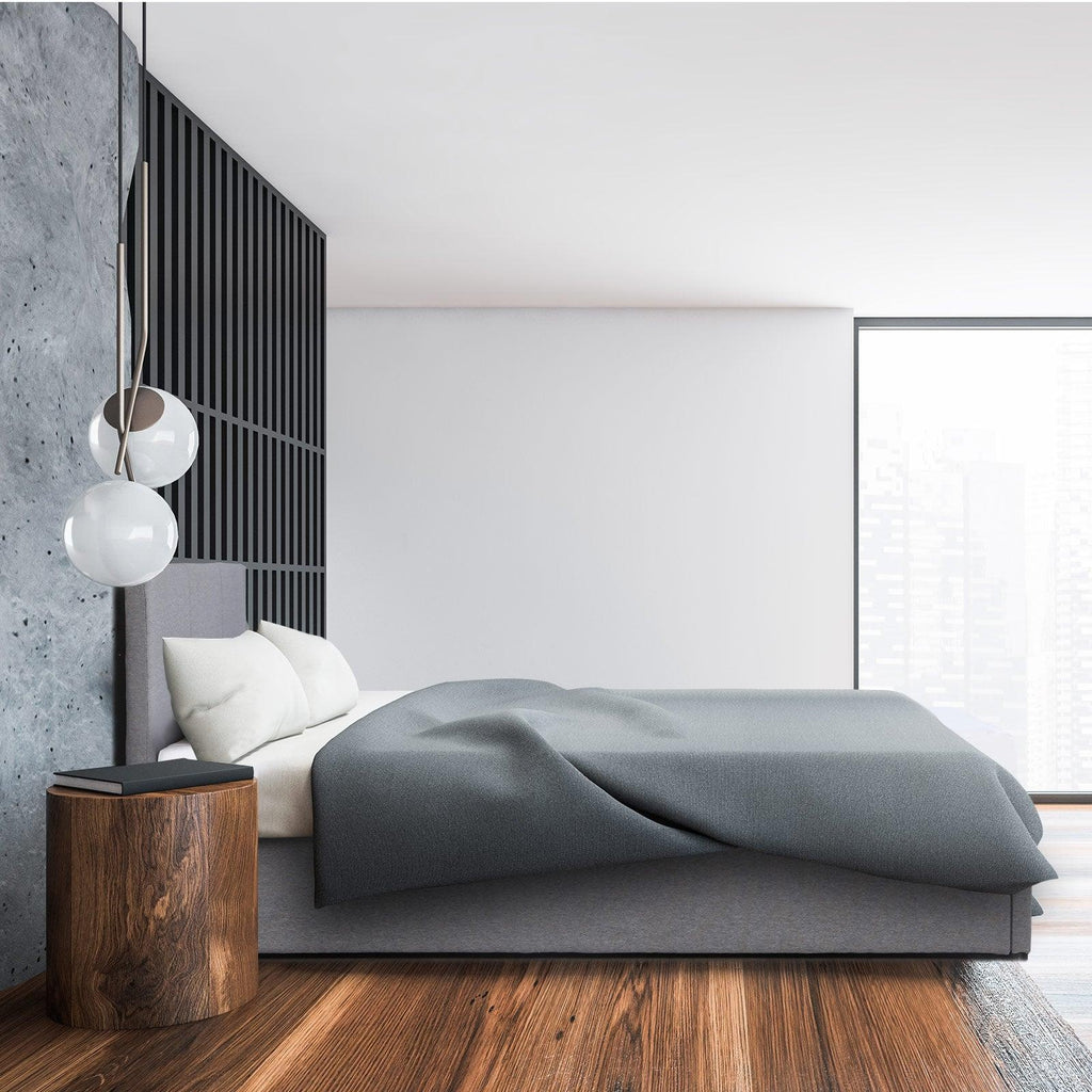 Milano Luxury Gas Lift Bed Frame Base And Headboard With Storage All Sizes Grey Queen Deals499