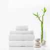 Royal Comfort 4 Piece Cotton Bamboo Towel Set 450GSM Luxurious Absorbent Plush White Deals499