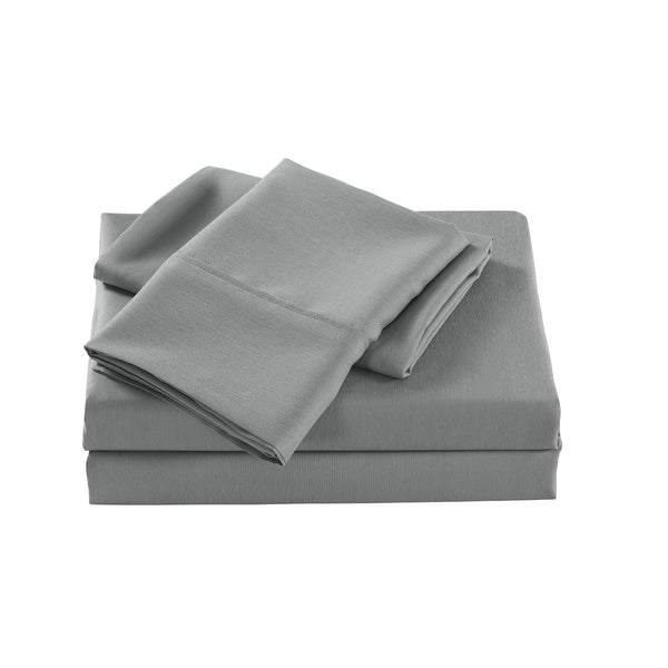 Royal Comfort 2000 Thread Count Bamboo Cooling Sheet Set Ultra Soft Bedding - Queen - Mid Grey from Deals499 at Deals499