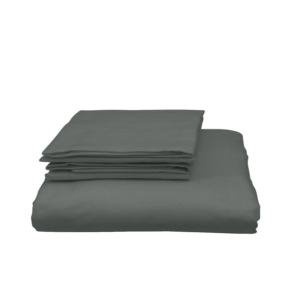 Royal Comfort Bamboo Blended Quilt Cover Set 1000TC Ultra Soft Luxury Bedding King Charcoal Deals499
