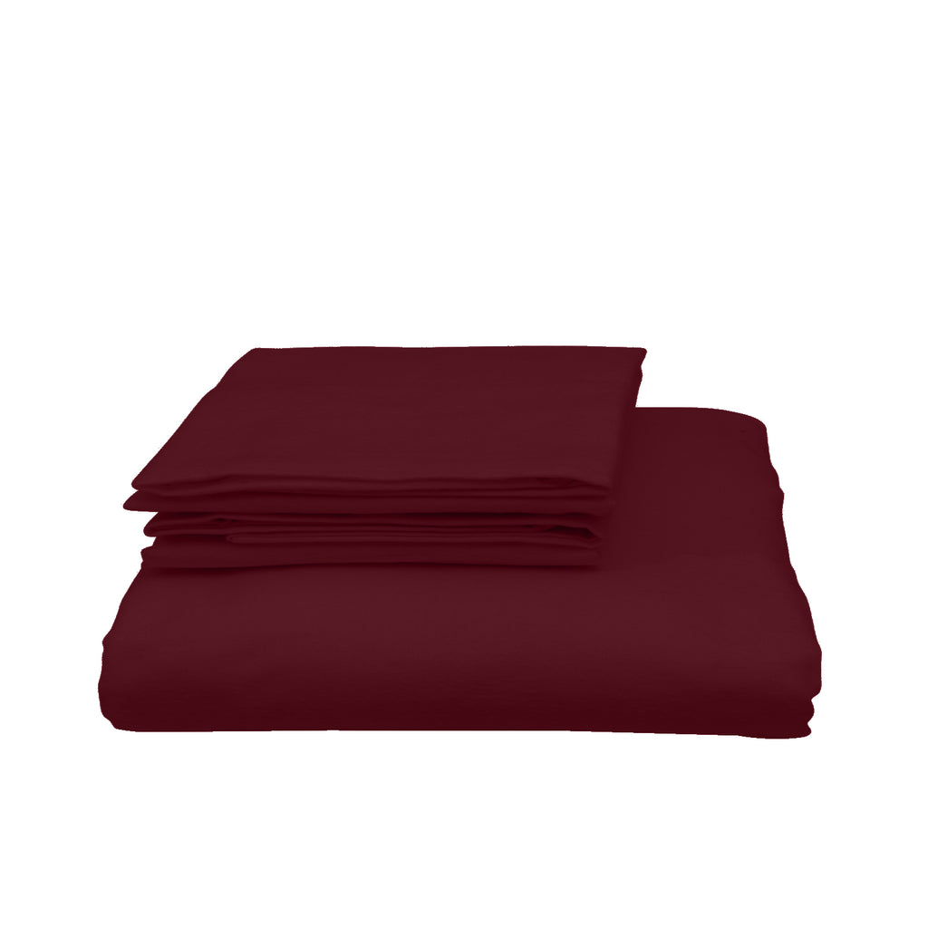 Royal Comfort Bamboo Blended Quilt Cover Set 1000TC Ultra Soft Luxury Bedding King Malaga Wine Deals499