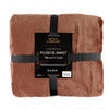 Royal Comfort Plush Blanket Throw Warm Soft Super Soft Large 220cm x 240cm  Coffee Deals499