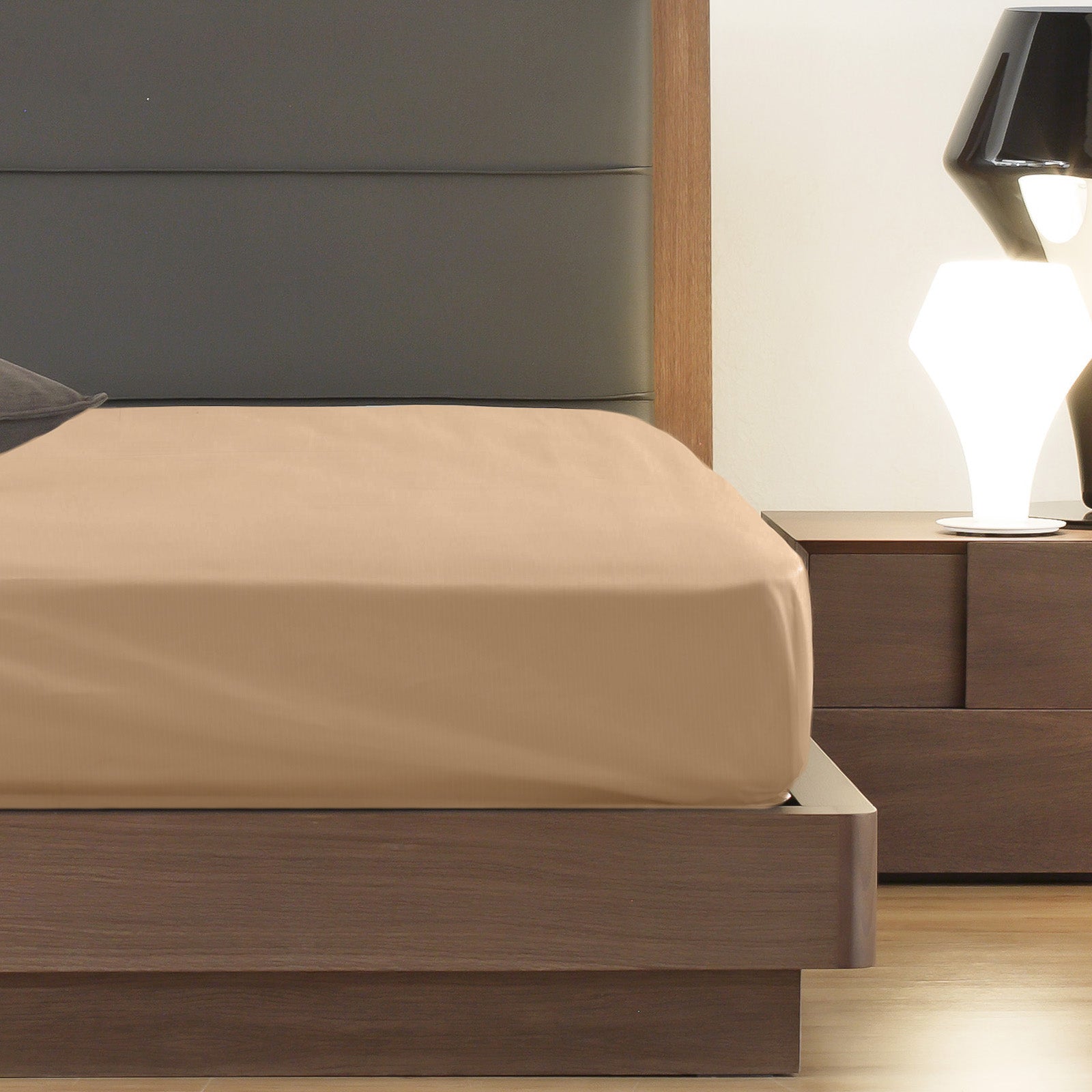 Royal Comfort 1200 Thread Count Fitted Sheet Cotton Blend Ultra Soft Bedding Linen Queen Deals499