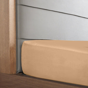 Royal Comfort 1200 Thread Count Fitted Sheet Cotton Blend Ultra Soft Bedding Linen Queen Deals499
