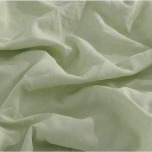 Royal Comfort Flax Linen Blend Sheet Set Bedding Luxury Breathable Ultra Soft Sage Green King Deals499