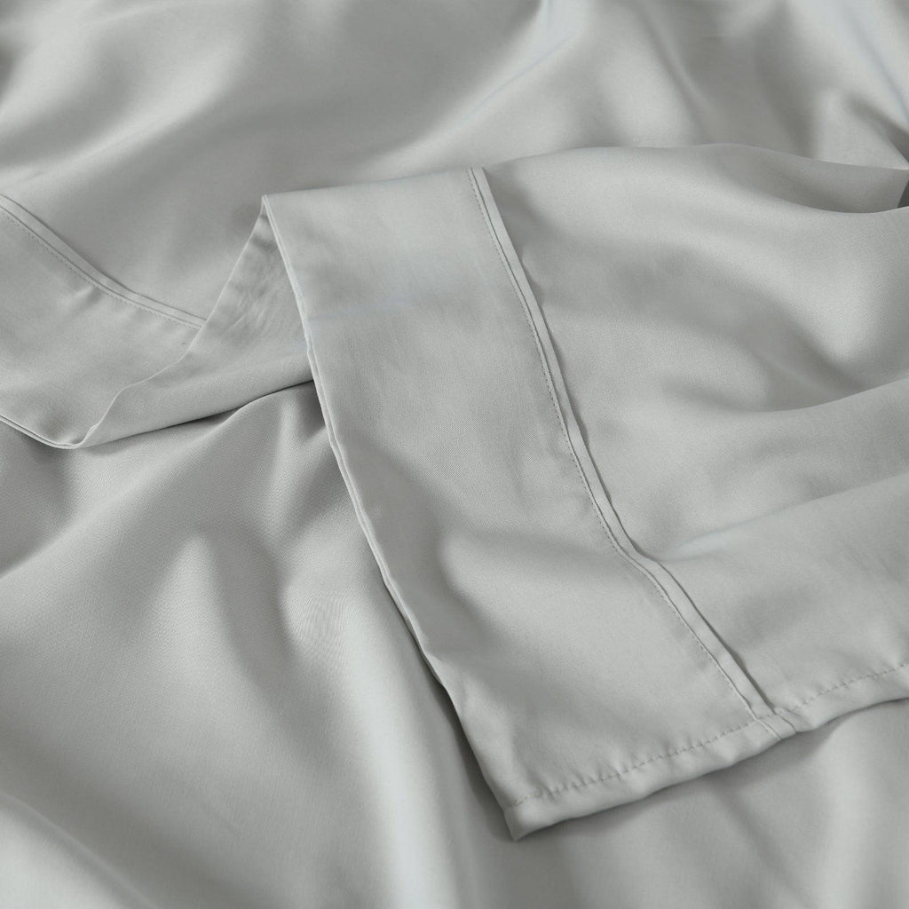 Royal Comfort 600 Thread Count Cooling Ultra Soft Tencel Eucalyptus Sheet Set Grey King Deals499