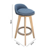 Milano Decor Phoenix Barstool Grey Chairs Kitchen Dining Chair Bar Stool One Pack Deals499