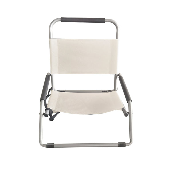 Havana Outdoors Beach Chair 2 Pack Folding Portable Summer Camping Outdoors - Natural Deals499