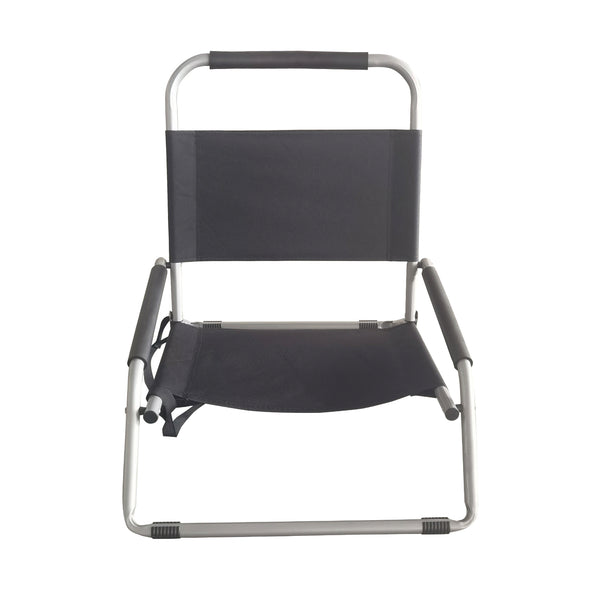 Havana Outdoors Beach Chair 2 Pack Folding Portable Summer Camping Outdoors - Black Deals499