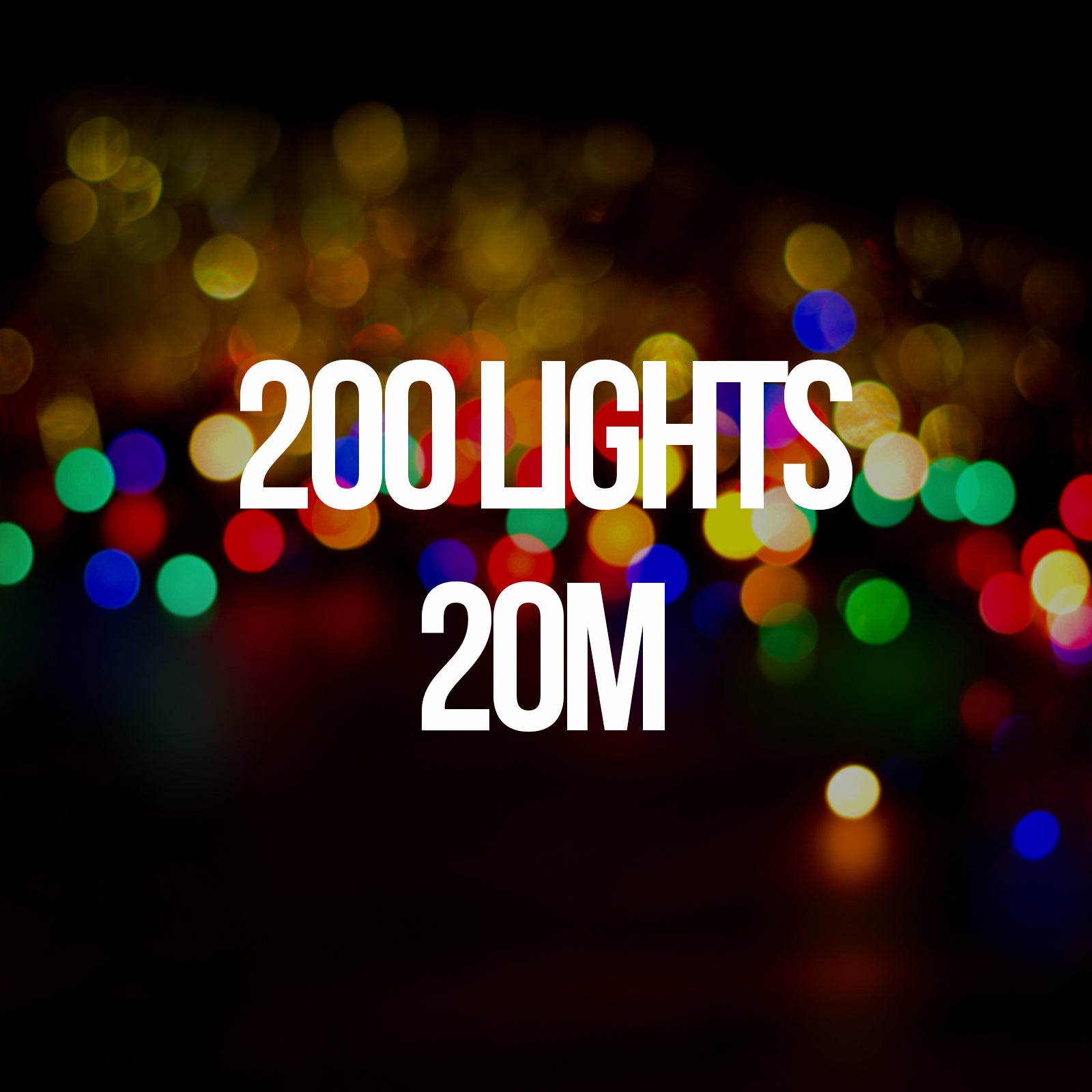 Milano Decor Outdoor LED Plug In Fairy Lights - Multicoloured - 200 Lights Deals499