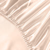 Royal Comfort Satin Sheet Set 3 Piece Fitted Sheet Pillowcase Soft  - Queen - Champagne Pink Deals499