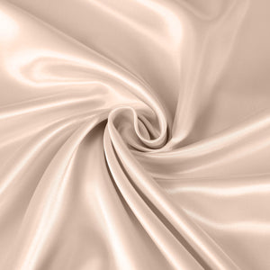 Royal Comfort Satin Sheet Set 4 Piece Fitted Flat Sheet Pillowcases  - Queen - Champagne Pink Deals499