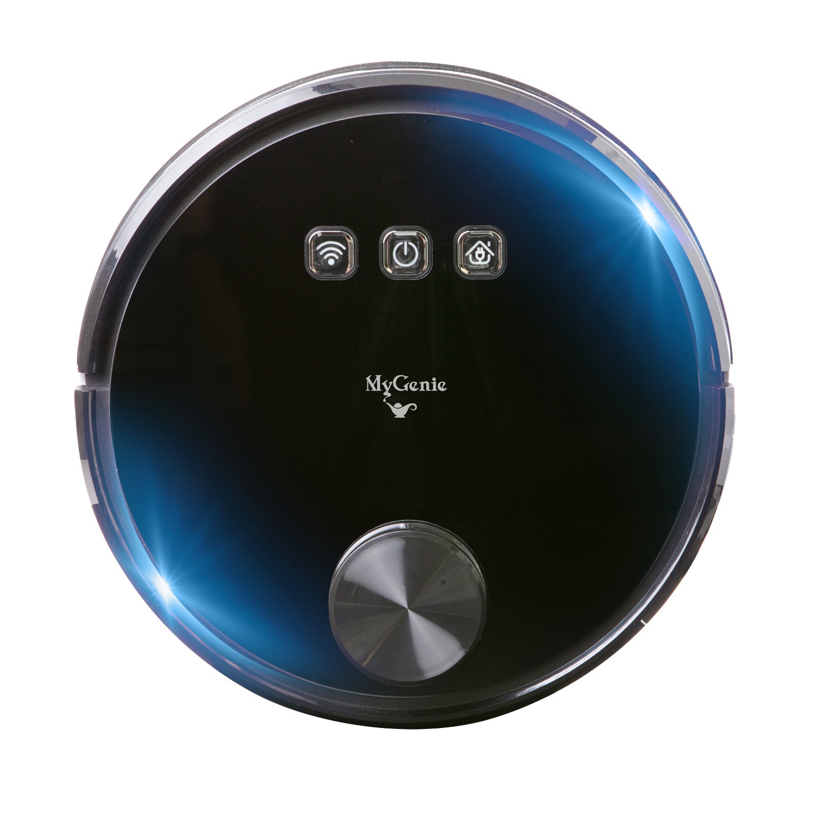 MyGenie Laser Smart Pro IQ 360 Robot Vacuum Cleaner Black WIFI Remote Control Deals499