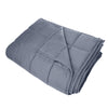 Royal Comfort Weighted Gravity Blanket 7KG Queen Size Relax Ultra Soft Grey Deals499