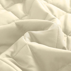 Royal Comfort Coverlet Set Bedspread Soft Touch Easy Care Breathable 3 Piece Set - Queen - Beige from Deals499 at Deals499