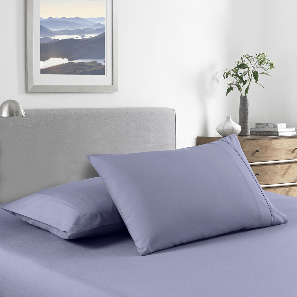 Royal Comfort 2000 Thread Count Bamboo Cooling Sheet Set Ultra Soft Bedding - Double - Lilac Grey from Deals499 at Deals499