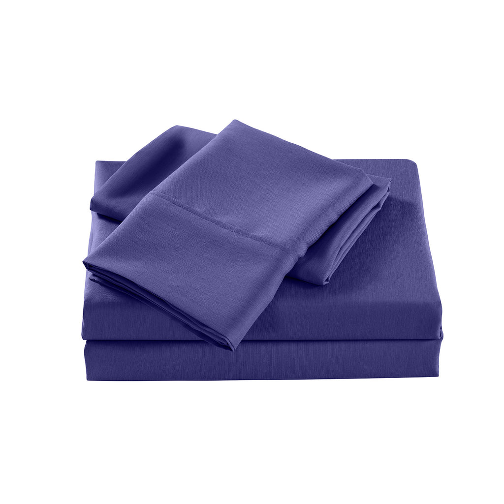 Royal Comfort 2000 Thread Count Bamboo Cooling Sheet Set Ultra Soft Bedding - Double - Royal Blue from Deals499 at Deals499