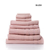 Royal Comfort Eden Egyptian Cotton 600GSM 8 Piece Luxury Bath Towels Set Blush Deals499