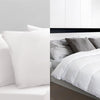 250GSM Bamboo Blend Quilt With 1100GSM King Size Hotel Pillow Bedding Set Queen Deals499