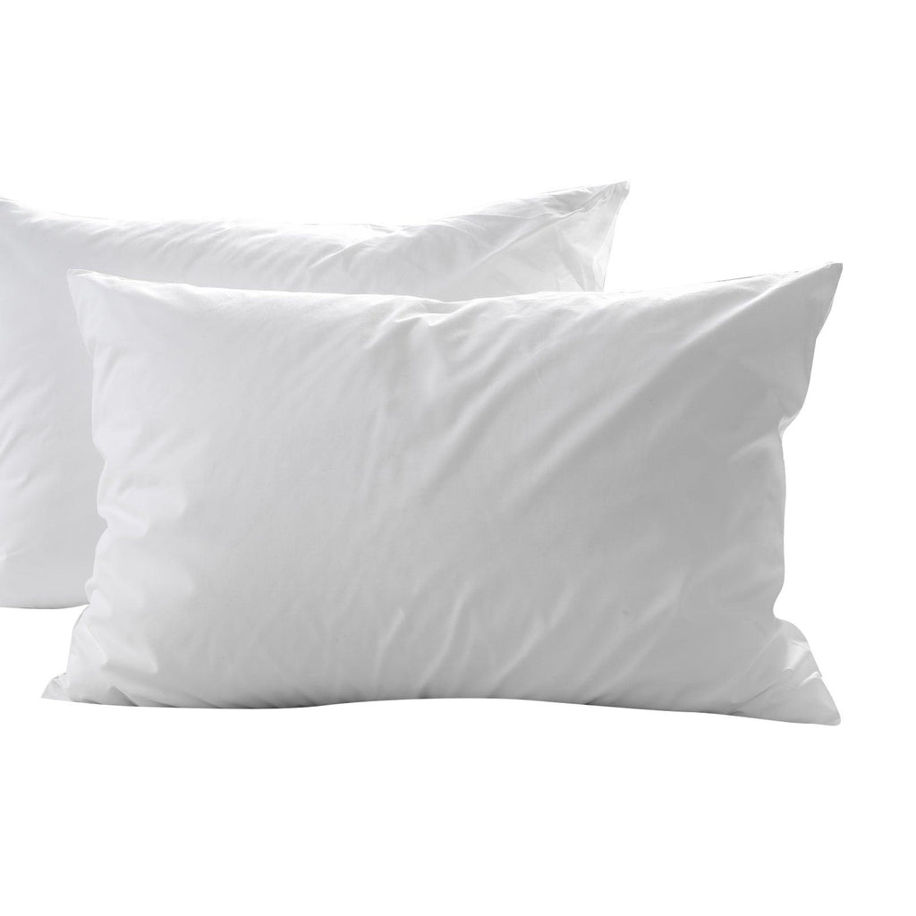 Royal Comfort 1800GSM Duck Feather Down Topper And 1000GSM 2 Pillows Set White King Single Deals499