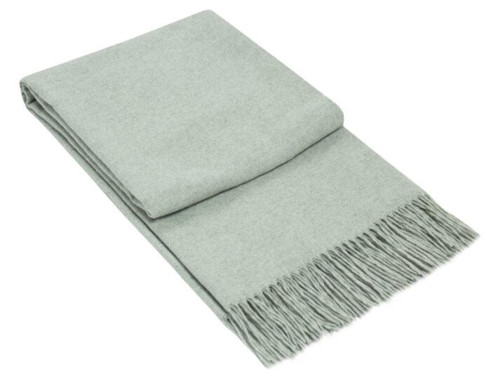 Paddington Throw - Fine Wool Blend - Light Grey Deals499