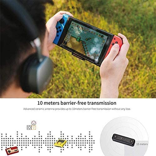 Bluetooth Adapter Route air Pro Support in-Game Voice Chat compatible with Nintendo Switch, Nintendo Switch Lite, PS4 and Laptops Deals499