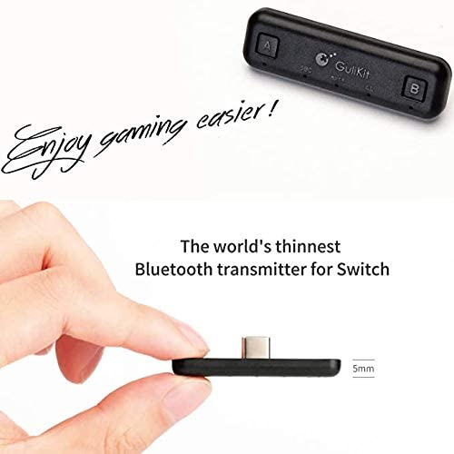 Premium Bluetooth Adapter Route air Pro Support in-Game Voice Chat compatible with Nintendo Switch, Nintendo Switch Lite, PS4 and Laptops Deals499