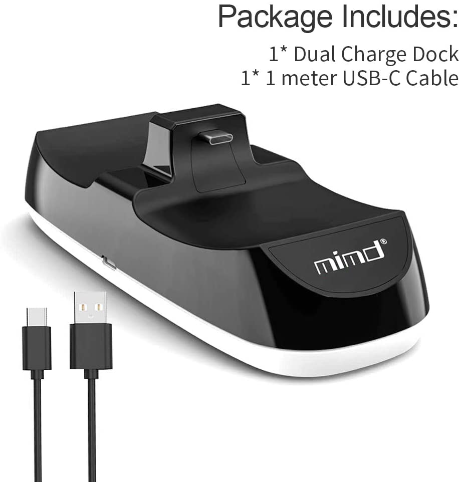 PS5 Charging Dock with USB Charging for 2 Controllers Deals499