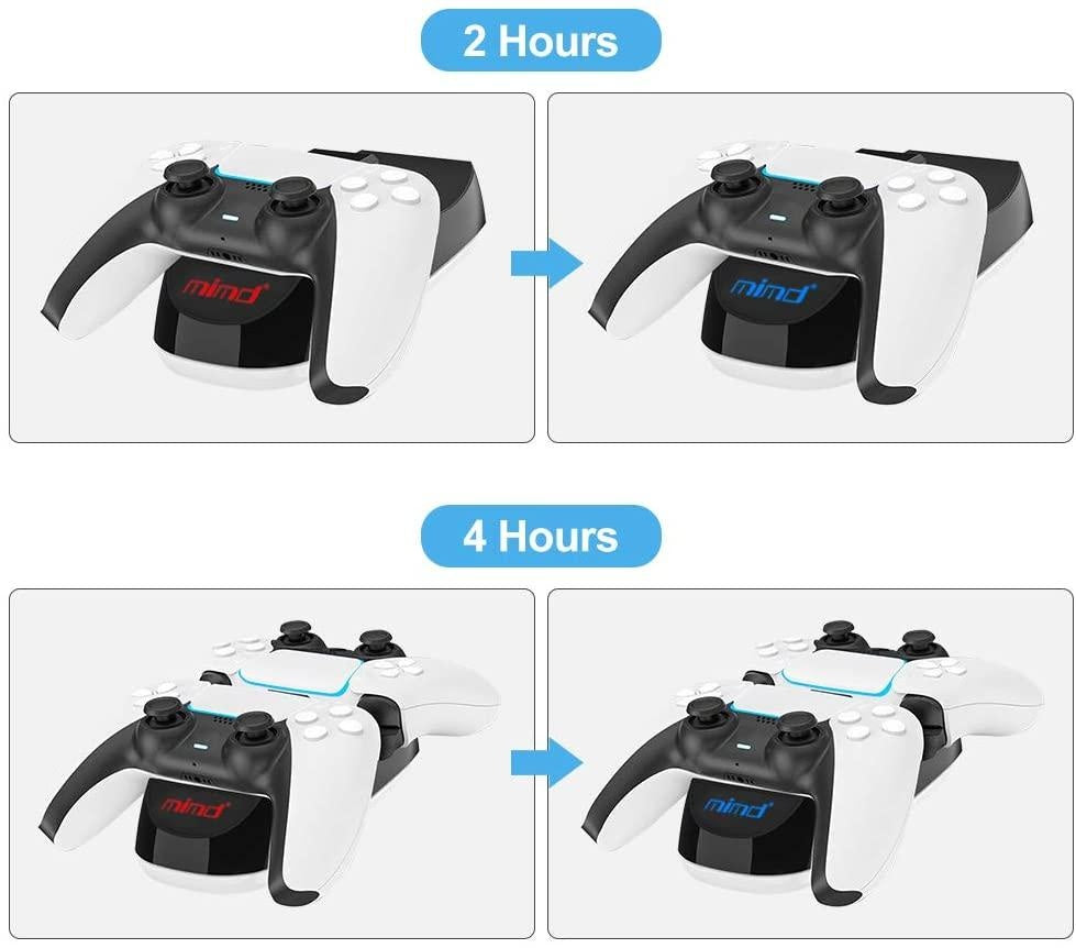 PS5 Charging Dock with USB Charging for 2 Controllers Deals499