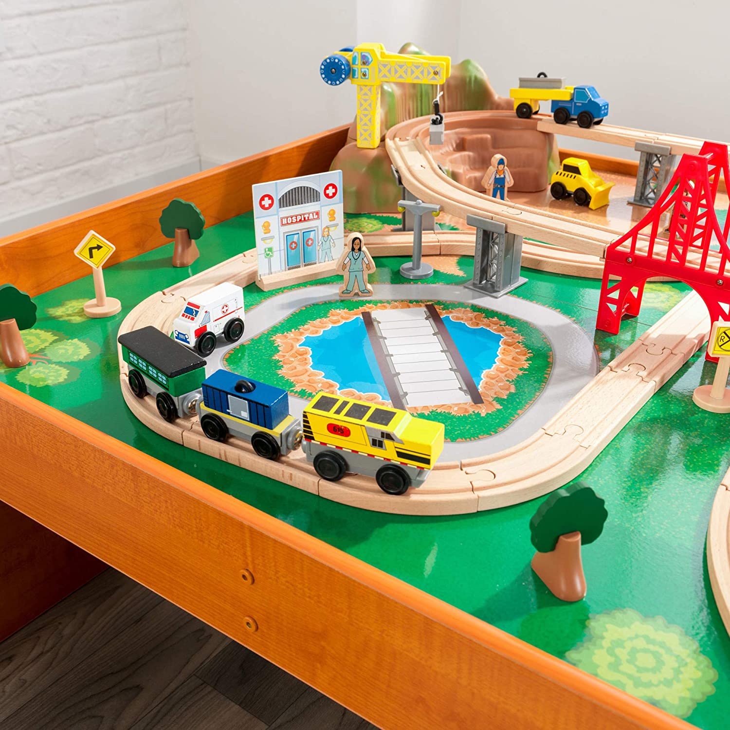 Ride Around Train Set and Table for kids Deals499