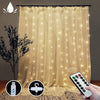 300 LEDs Window Curtain Fairy Lights 8 Modes and Remote Control for Bedroom (Warm White, 300 x 300cm) Deals499