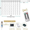300 LEDs Window Curtain Fairy Lights 8 Modes and Remote Control for Bedroom (Warm White, 300 x 300cm) Deals499