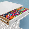 4 Pack Foldable Drawer Dividers Storage Boxes (Black) from Deals499 at Deals499