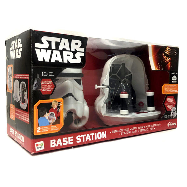 Star Wars Storm Trooper Darth Vader Base Station Light & Sound Talk 6+ Deals499