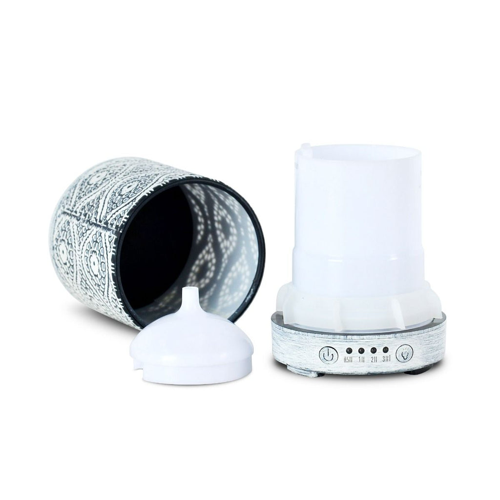 activiva 100ml Metal Essential Oil and Aroma Diffuser-Vintage White Deals499
