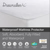 Dreamaker Waterproof Fitted Mattress Protector Queen Bed Deals499