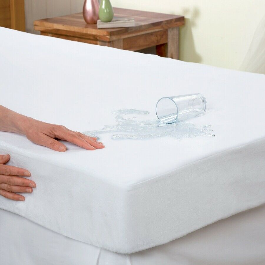 Dreamaker Waterproof Fitted Mattress Protector King Bed Deals499