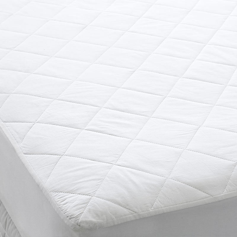 Dreamaker Thermaloft Cotton Covered Fitted Mattress Protector Single Bed Deals499