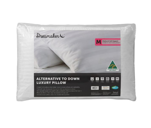 Dreamaker Alternative to Down Pillow Medium Deals499