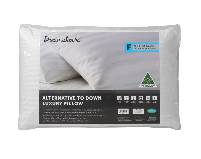 Dreamaker Alternative to Down Pillow Firm Deals499