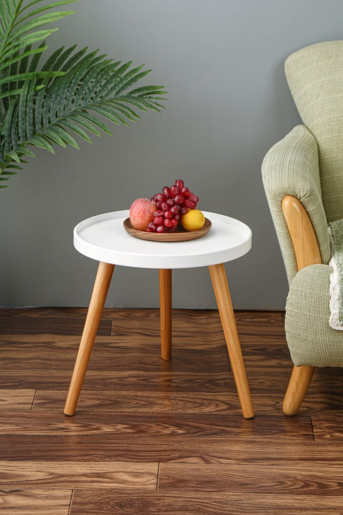 Biazah Round Bedside Table Smal Side Table Bedroom Modern Furniture Deals499