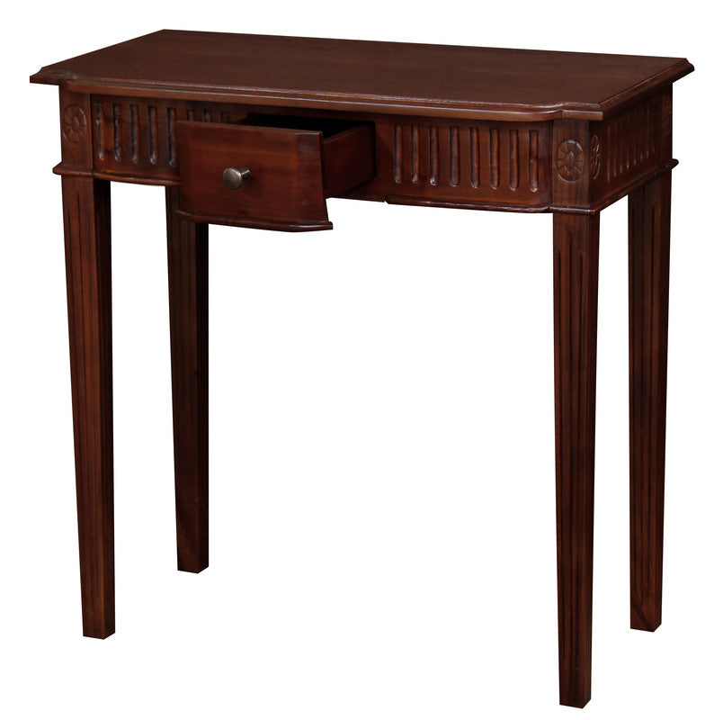 Sierra Carved Hall Table (Mahogany) Deals499