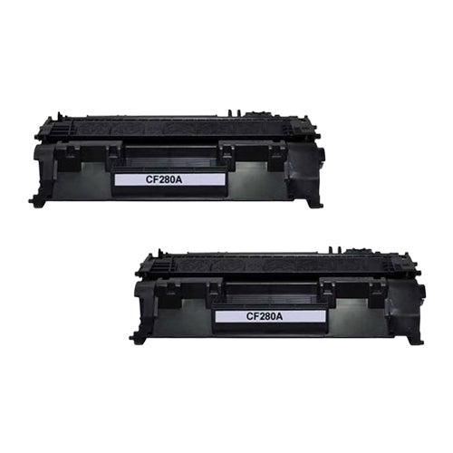 Compatible Premium 2 x  80A  Toner Cartridge CF280A - for use in HP Printers Deals499