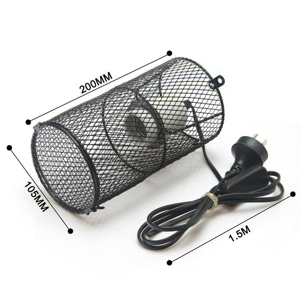 Reptile Ceramic Heat Lamp 200W Holder Snake Chicken Brooder Light Switch Cage from Deals499 at Deals499