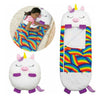 Large Size Happy Sleeping Bag Child Pillow Birthday Gift Camping Kids Nappers White Deals499