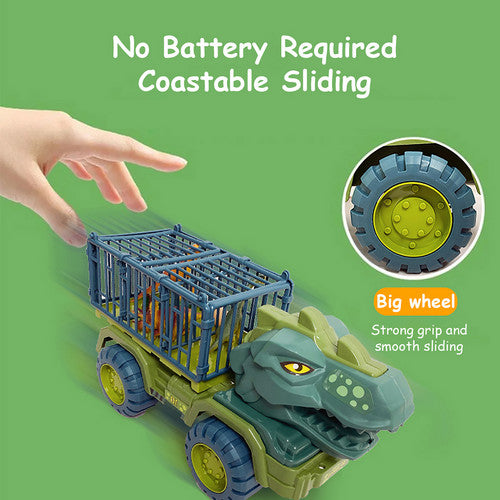 Dinosaur Truck Toy Transport Car Toy Inertial Cars Carrier Vehicle Gift Kids Deals499